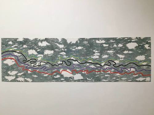 <p>Стрічки у небі, триптих / The Ribbons in the Sky, triptych, 2022</p>
&#169; Davyd Chychkan