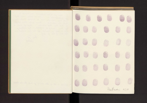 <p>Piero Manzoni, 11 March 1962</p>&#169; Scan: CKV, 2019 - Jef Verheyen Archive