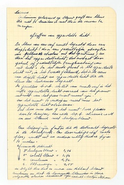 De kleur van een verf wordt bepaald door dieptelicht / Berlijns Blauw, Cobalt, Ceruleum, Ultramarijn