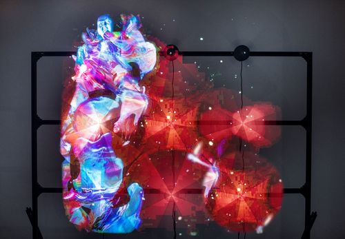 <p>The Master Algorithm, 2019&nbsp;(installation view, EURASIA &ndash; A Landscape of Mutability, 2021)</p>
&#169;Zheng Maler. Photo: Wim Van Eesbeek