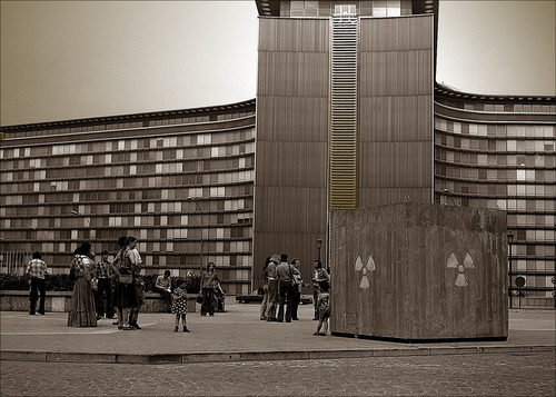 <p>Radioactief Monument, Brussel 1976</p>
