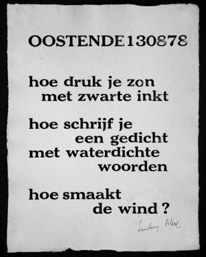 <p>Kringloop &ndash; uitgave gedrukt augustus 1978 door uitgeverij de storm, Oostende 1978 (Ludwig Alene)</p>
