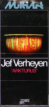 <p>Multi-Art Poster - Jef Verheyen / &quot;Arkturus&quot;,&nbsp; Design: Paul Ibou,&nbsp;07/07/1972&ndash;31/07/1972</p>
&#169;Multi - Art / Paul Ibou - Courtesy of Letterenhuis / Stad Antwerpen