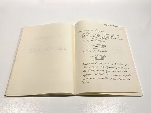 <p><em>Jacques Lacan L&#39;Angoisse (annotated books)</em>, 2022 (installation view&nbsp;&mdash;&nbsp;&nbsp;<em>She has many names</em>, M HKA, 2023)</p>
&#169; Dora García. Photo: M HKA