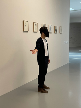 <p>The Black Veil, 2000 (exhibition view &mdash;&nbsp;<em>She has many names</em>, M HKA, 2023)</p>
&#169; Dora García, for M HKA, 2023