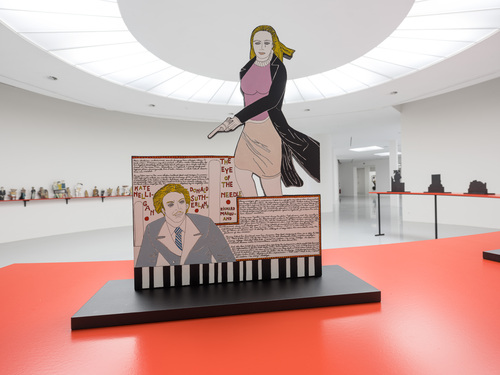 <p><em>The Eye Of The Needle</em>, 2010&nbsp;&nbsp; &nbsp;<br />
Collection frac &Iuml;le-de-France</p>
&#169; Dorothy Iannone. Photo: Air de Paris