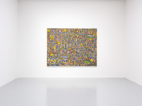 <p>Dorothy Iannone, <em>All</em>, 1967&nbsp;(installation view, <em>Dorothy Iannone &ndash; Love Is Forever, Isn&rsquo;t It?</em> October 5, 2023 &ndash; 21 January 2024, 2024, M HKA)</p>
&#169;  The Estate Of Dorothy Iannone, courtesy Air de Paris, Romainville and Peres Projects, Berlin. Photo: M HKA