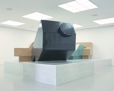 <p>Irina Korina,&nbsp;<em>Modules</em>, 2005 (installation view Angels of History, 17 September &ndash; 27 November 2005, M HKA)</p>
&#169; Irina Korina. Photo: M HKA, 2005