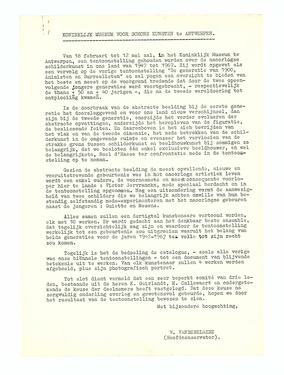 Press release 'Kontrasten 47/67'