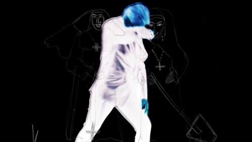 <p>Adoration, 2022 (film still)</p>© Pauline Curnier Jardin