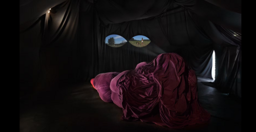 <p><span style="background-color:rgb(255,255,255);color:rgb(26,24,18);">Viola Melon, Baiser Melocoton, 2013 (video installation)</span></p>© Pauline Curnier Jardin
