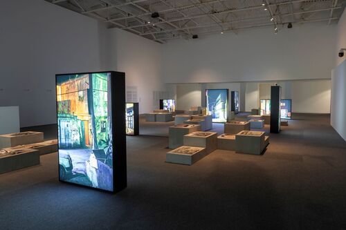 <p>DAAR,<i> Refugee Heritage Project</i>, 2025 (installation view&nbsp;<i>we refuse_d,&nbsp;</i>Mathaf: Arab Museum of Modern Art, Doha 2025 - 2026)</p>© the artist — photo: Ali Al-Anssari, courtesy of Qatar Museums 2025