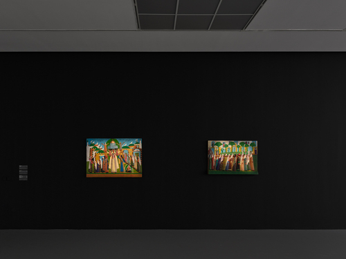 <p>Abdul Hay Mosallam Zarara, <i>Jerusalem Calling</i>, 2008 (installation view&nbsp;<i>we refuse_d,&nbsp;</i>M HKA, Antwerp, 2026)</p>© the artist — photo: We Document Art, 2026