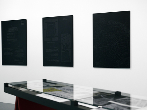 <p>Dima Srouji, <i>Jaffa: Fragments from a Continuous Modernity</i>, 2025 (installation view we refuse_d, M HKA, Antwerp, 2026)</p>© the artist — photo: M HKA, 2026