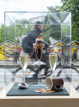 <p>Guillaume Bijl, <i>Sorry</i>, 2014 (installation view <i>EXTRA MUROS: M HKA On the spot</i>, De Boer, Antwerp, 9/05/2026 – 30/06/2026)</p>© the artist — photo: M HKA, 2026