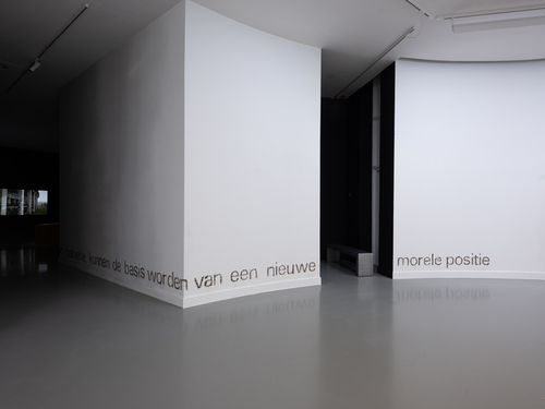 <p>Anatoly Osmolovsky, <i>Dusty Phrases</i>, 2003 (installation view&nbsp;<i>Ongoing</i>, M HKA, Antwerp, 2026)</p>© Anatoly Osmolovsky — image: M HKA, 2026