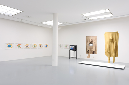 <p>Nicola L., <i>Terre</i>, 1976 (installation view&nbsp;<i>Nicola L. — When the Earth Turned the Other Way</i>, M HKA, Antwerp, 2026)</p>© Nicola L. Collection & Archive — photo: We Document Art, 2026