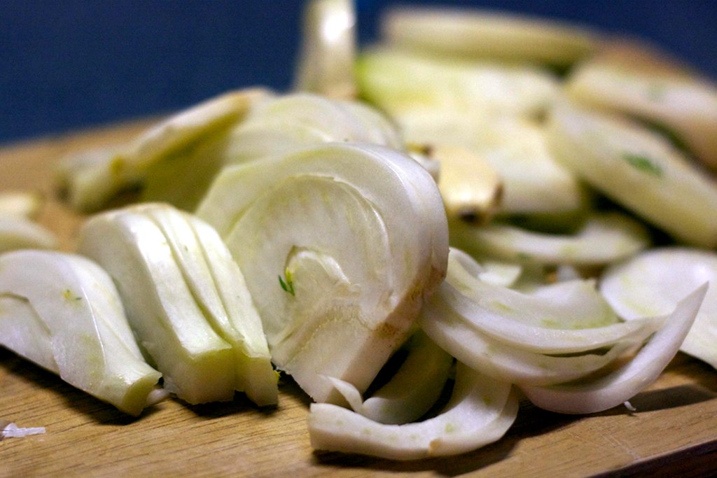 Chopped fennel