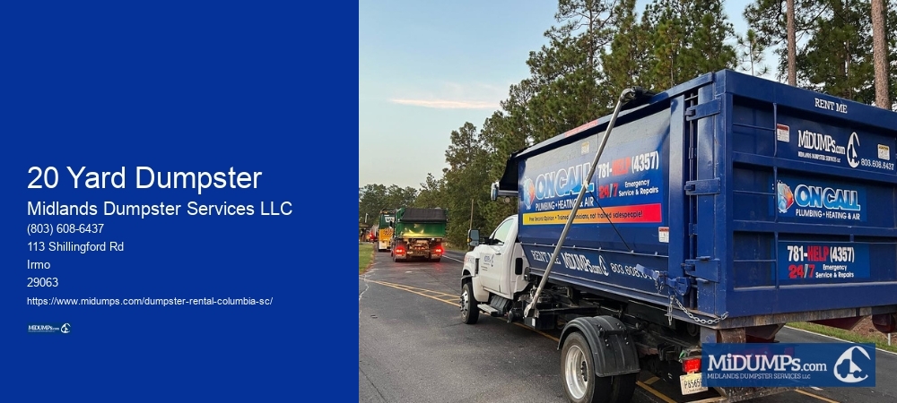 Dumpster Rentals Columbia SC