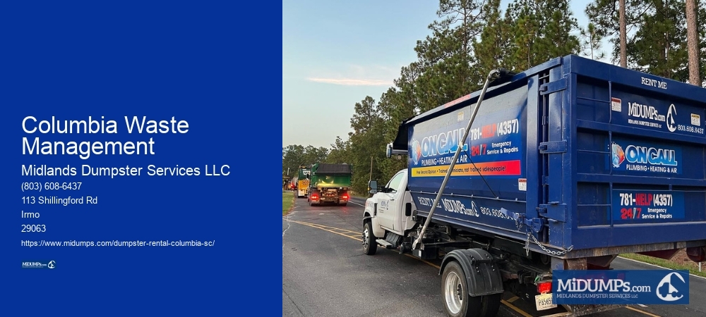 Dumpster Rental Columbia SC Cost