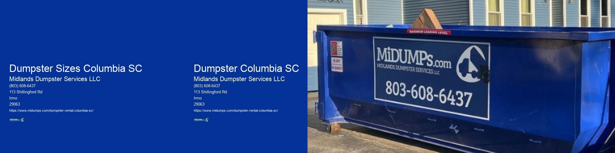 Yard Roll-Off Dumpster