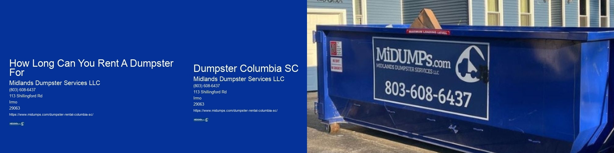 The Dumpster Company Columbia SC