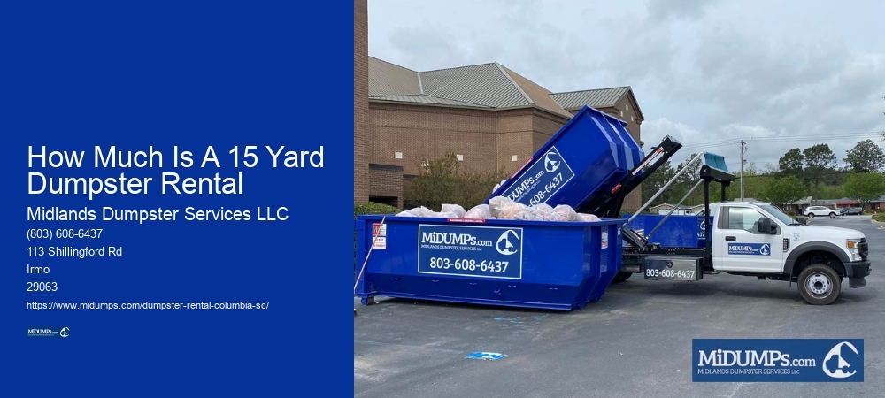 Dumpster Rental Columbia SC