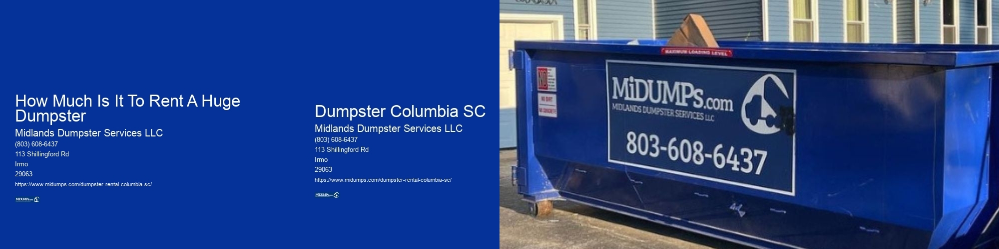 1 Yard Dumpster Rental