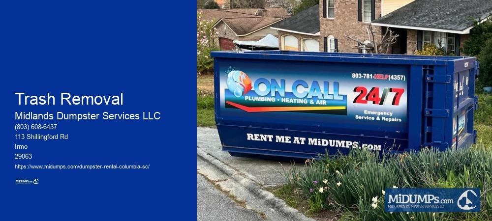 Dumpster Rental Columbia SC Prices
