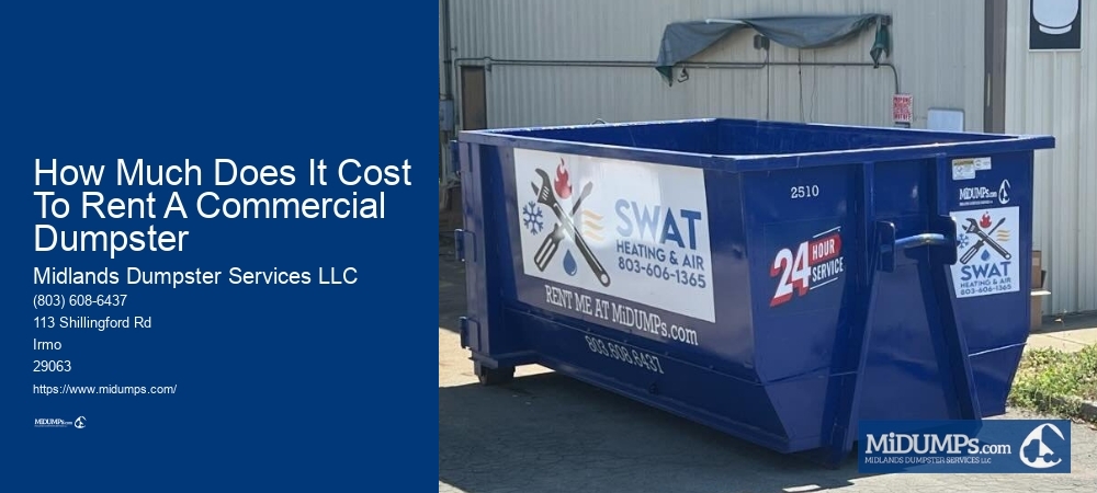 Dumpster Rental Columbia SC