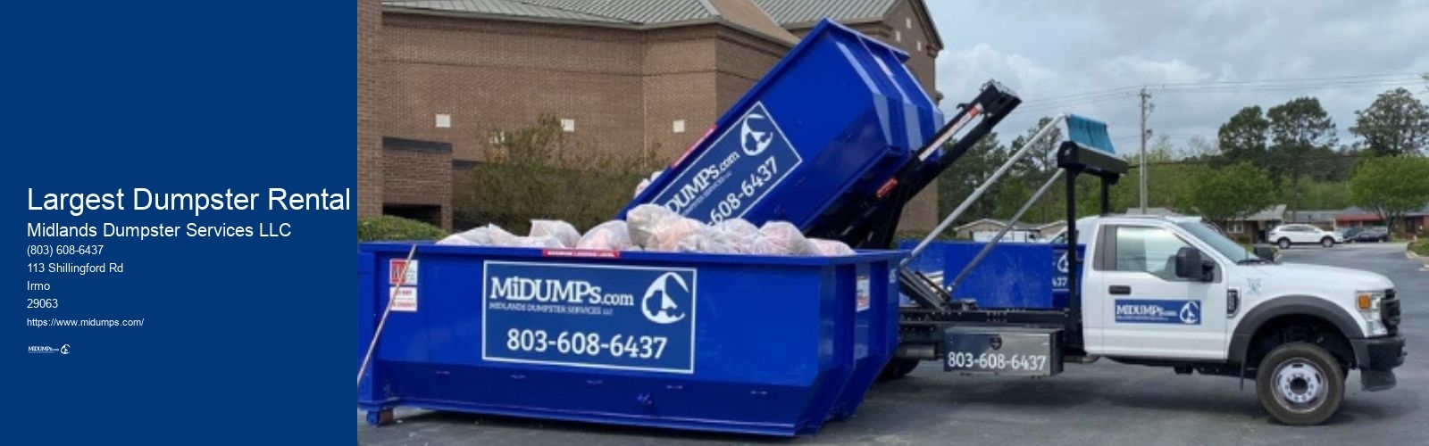 Largest Dumpster Rental
