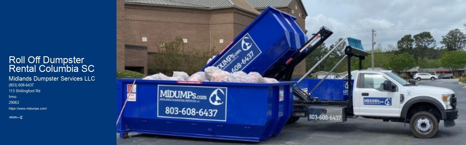 Roll Off Dumpster Rental Columbia SC