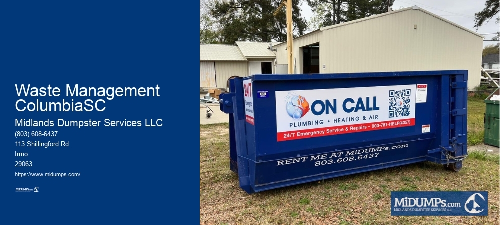 Dumpster Columbia SC