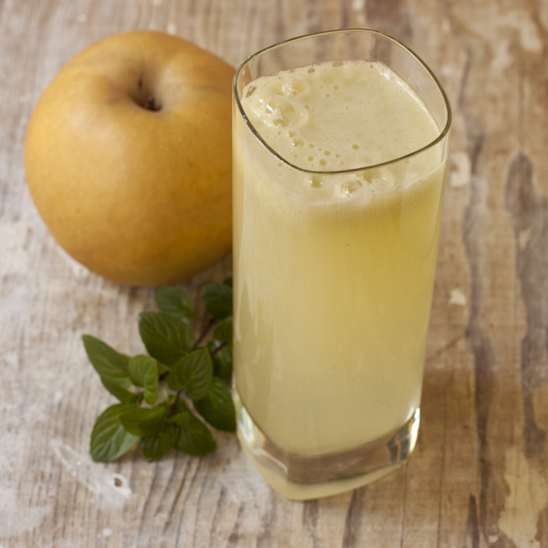 Asian pear celery juice Ginger Mint Raw
