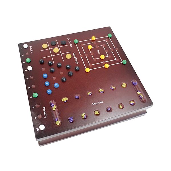 Wooden Game Set 10 In 1 Mind Games Canada