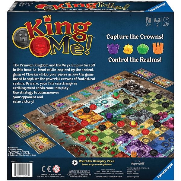 King Me Board Game Mind Games Canada