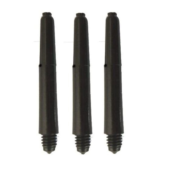 Deflectagrip 2BA Black Nylon Dart Shafts Assorted (Random Pick)