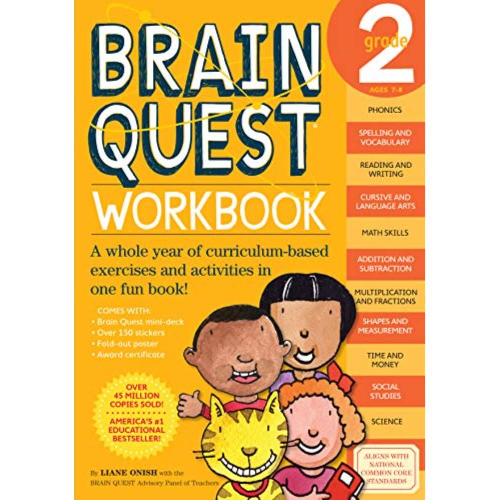 Brain Quest Workbook: Grade 2 | Mind Games Canada