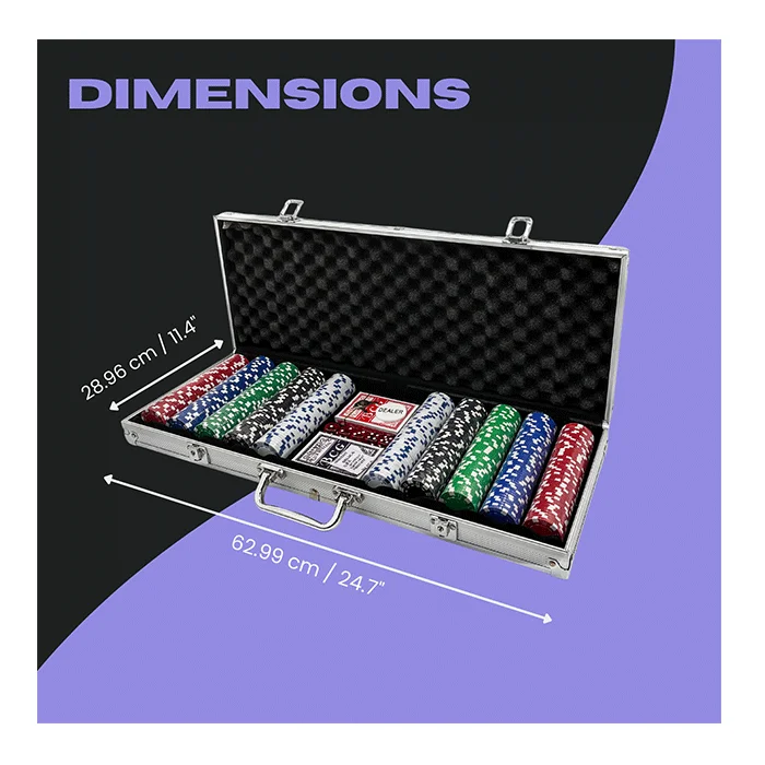 500 Piece Poker Set | Mind Games Canada