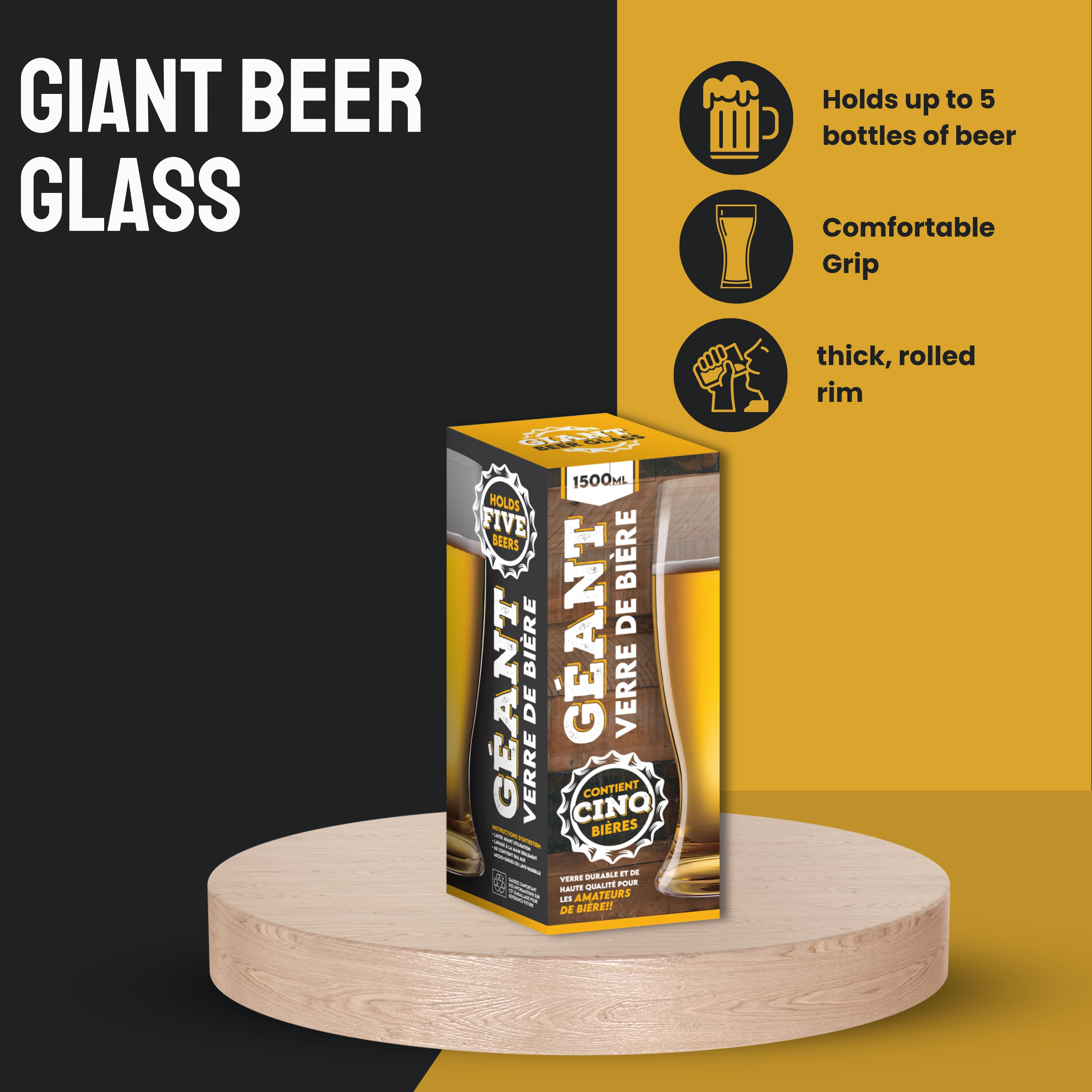Giant Beer Glass