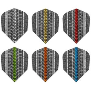 Harrows Carbon Dart Flights Assorted (Random Pick)