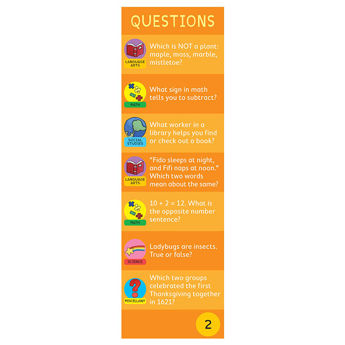 Brain Quest – Grade 2 Cards