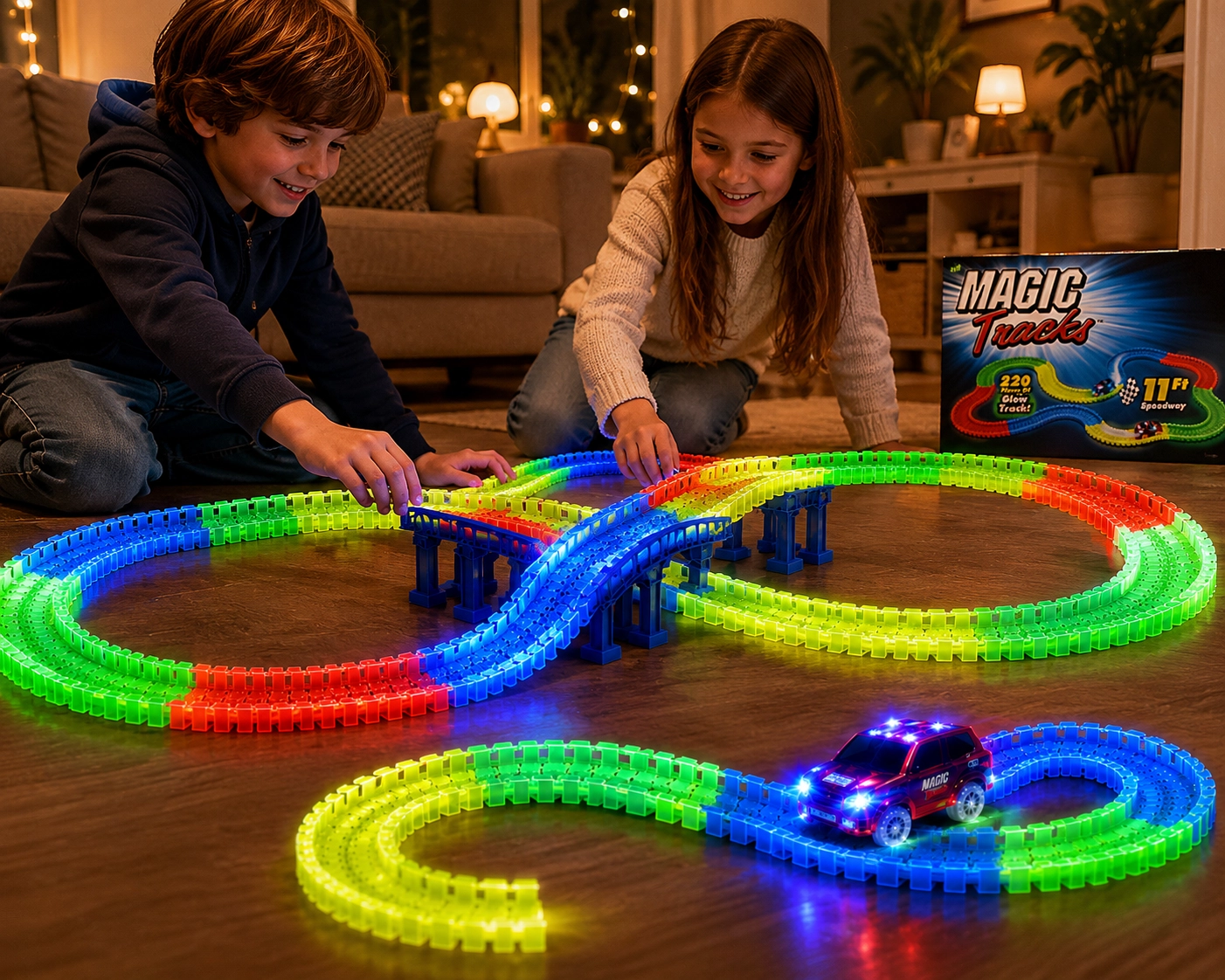 220 pieces Magic Tracks