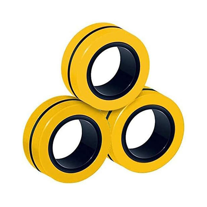 Assorted Magnetic Rings Set Includes Rings (Random Pick) Mind