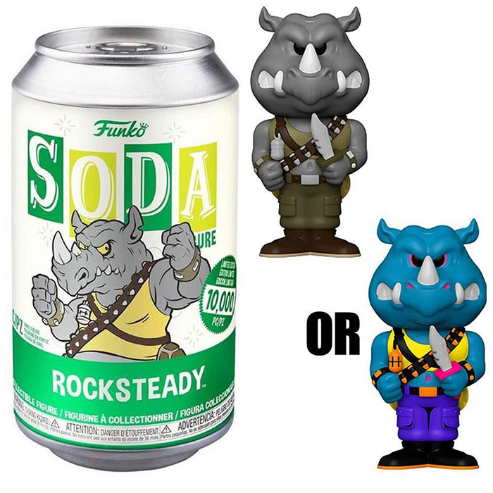 Funko Soda Television TMNT Rocksteady | Mind Games Canada