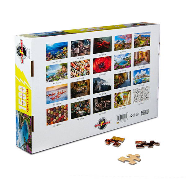 French Riviera 1500 Pieces Jigsaw Puzzle