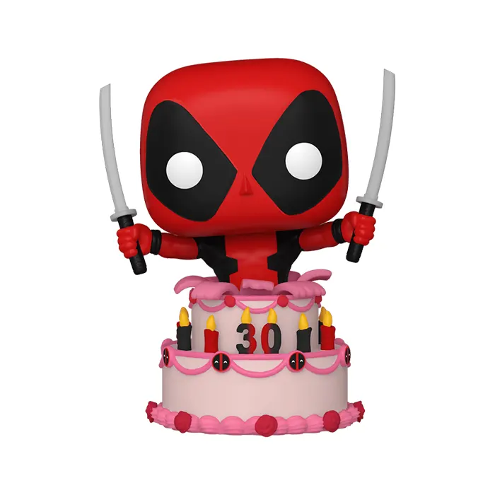 Funko Pop! Marvel Deadpool In Birthday Cake Mind Games Canada