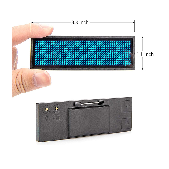 Bluetooth LED Message Tag