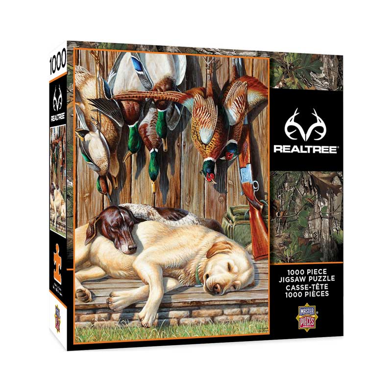 MasterPieces Realtree All Tuckered Out 1000 Piece Jigsaw Puzzle