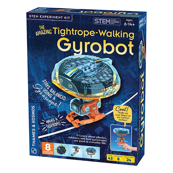 Thames and Kosmos The Amazing Tightrope-Walking Gyrobot